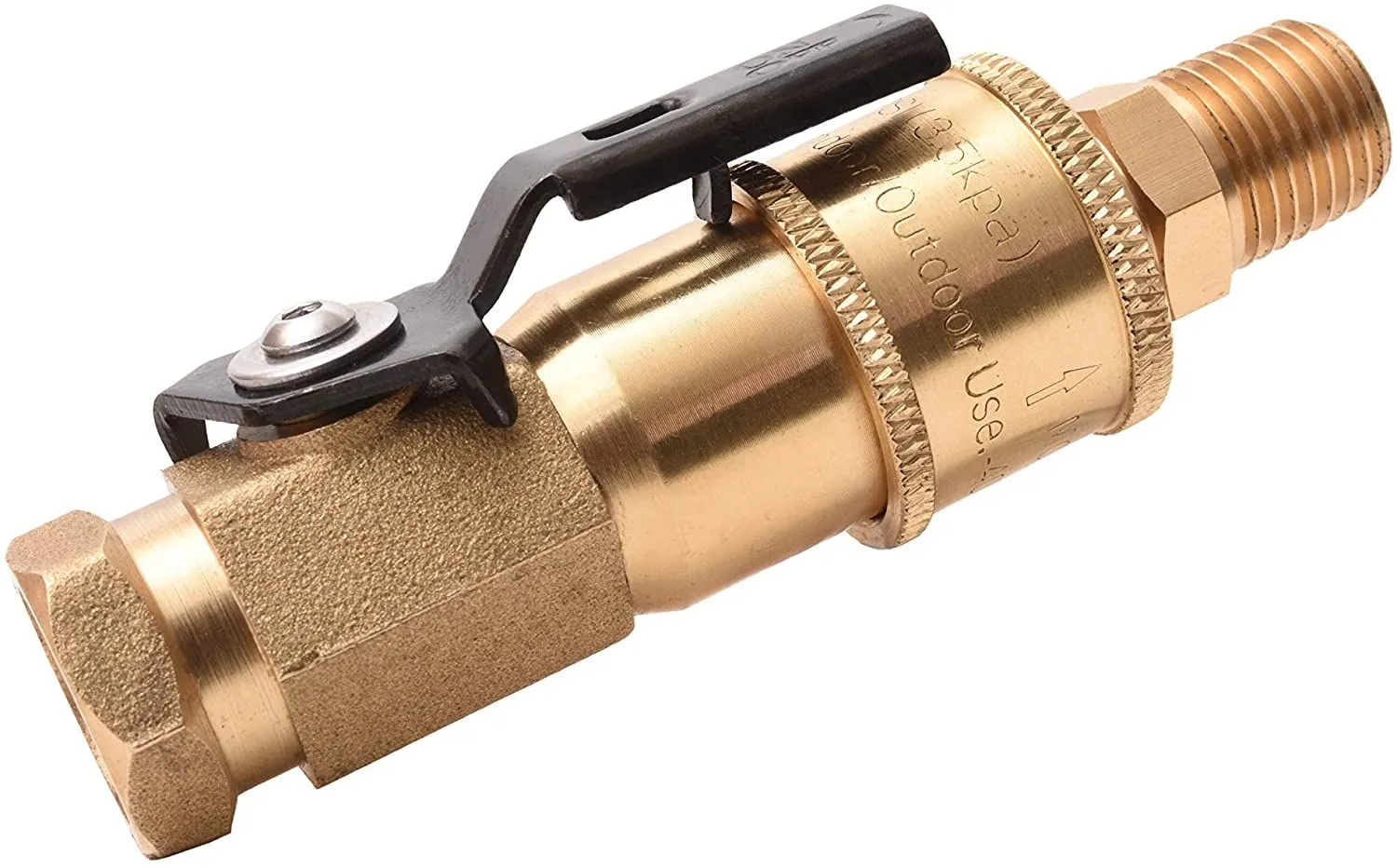 Grill quick connect adapter